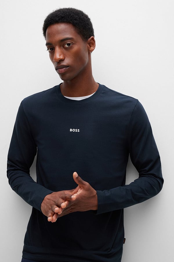 ΜΠΛΟΥΖΑ BOSS - 404 ΜΠΛΕ